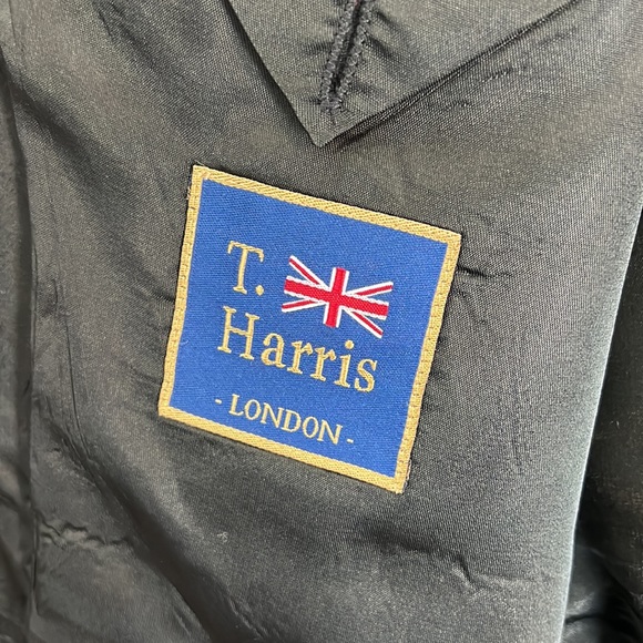 Men’s T Harris London Silk Wool Two Button Suit Sports Jacket 42R - Picture 4 of 5
